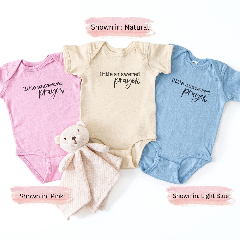 Little Answered Prayer Kids Onesie-